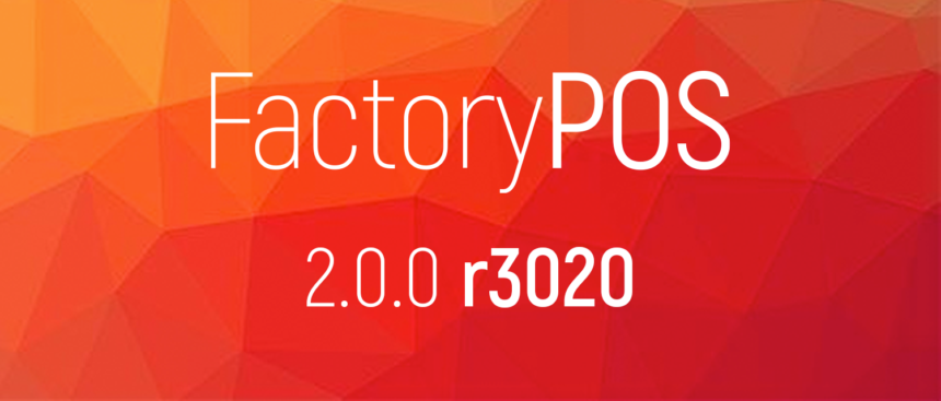 FactoryPOS 2.0.0 r3020 version